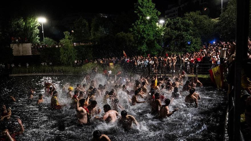Las mejores imágenes de la celebración de la final del Mundial en Extremadura