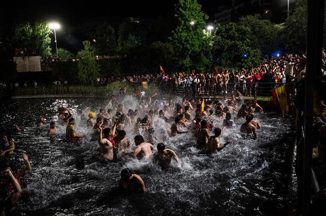 Las mejores imágenes de la celebración de la final del Mundial en Extremadura