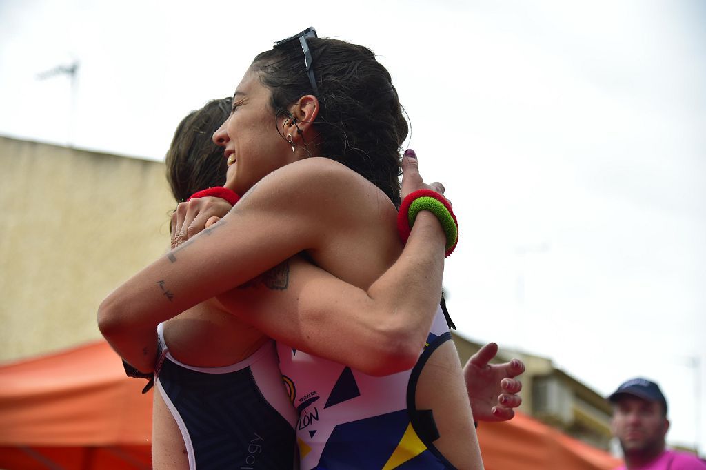 Llegada del triatlón de Fuente Álamo (I)