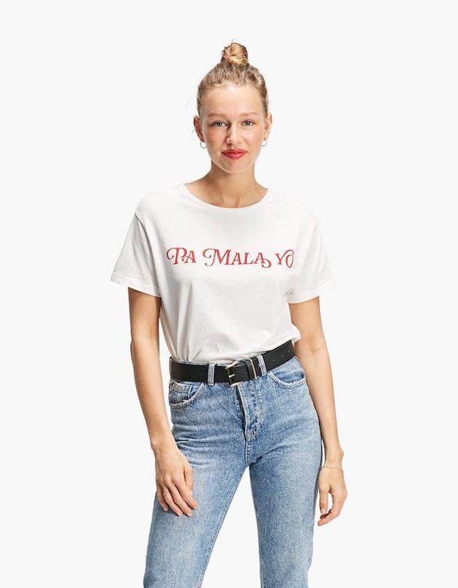 Camiseta de 'Lo Malo' de Stradivarius