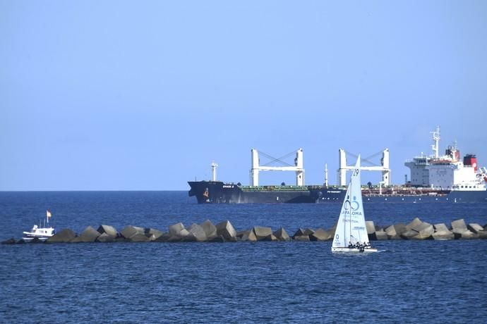 21-09-19 DEPORTES. BAHIA DEL PUERTO. LAS PALMAS DE GRAN CANARIA. Vela latina. Desempate Guanche-Tomás Morales por el título del Campeonato. Fotos: Juan Castro.  | 21/09/2019 | Fotógrafo: Juan Carlos Castro