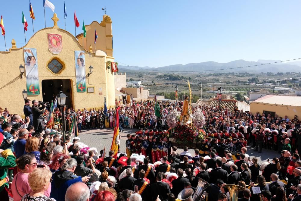 El patrón de Sax regresa a su ermita