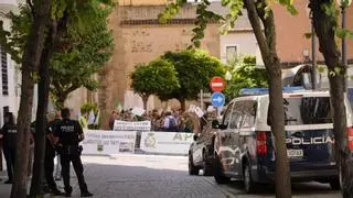 Y la manifestación no fue contra Gallardo, sino por el medio ambiente
