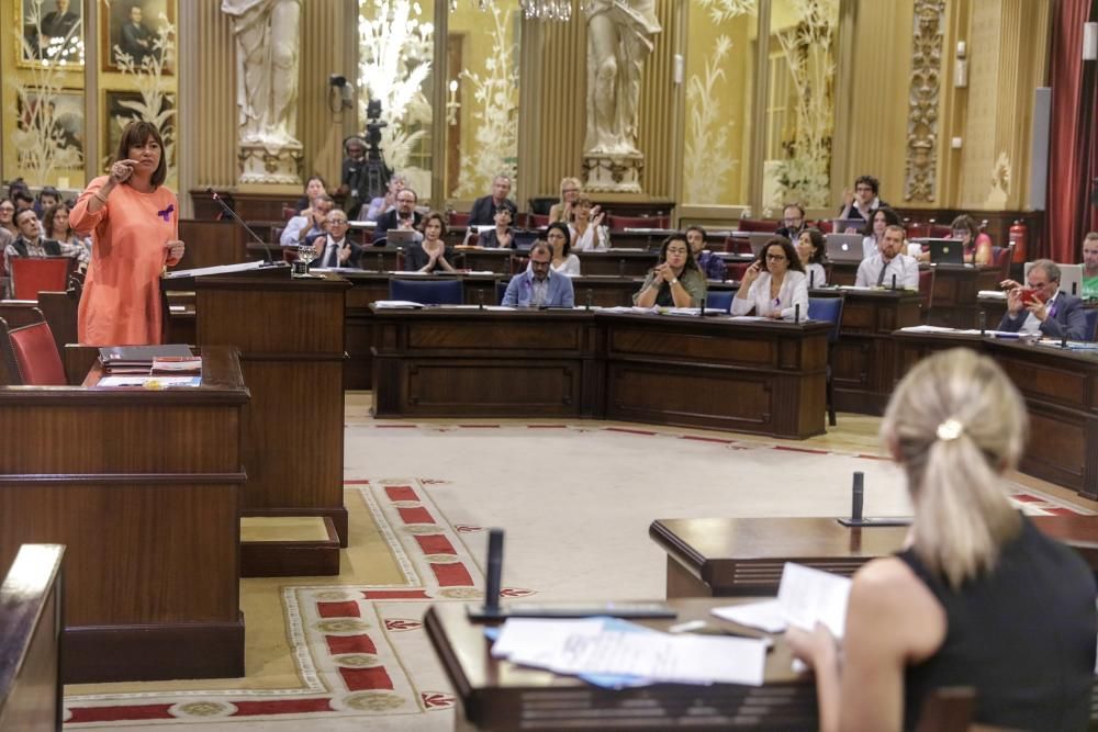 Segunda jornada del debate de la Comunidad en el Parlament