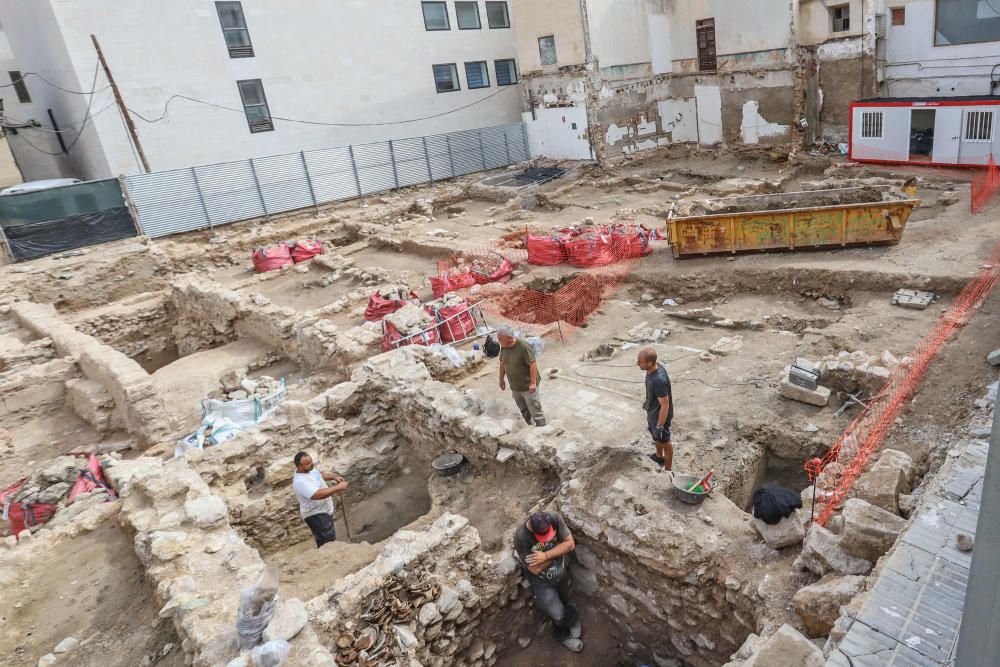 Unas obras dejan al descubierto restos arqueológic