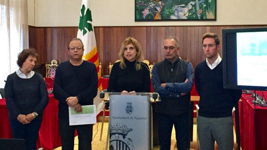 Dolors Pujol, Quim Felip, Marta Felip, Francesc Cruanyes i Jordi Masquef