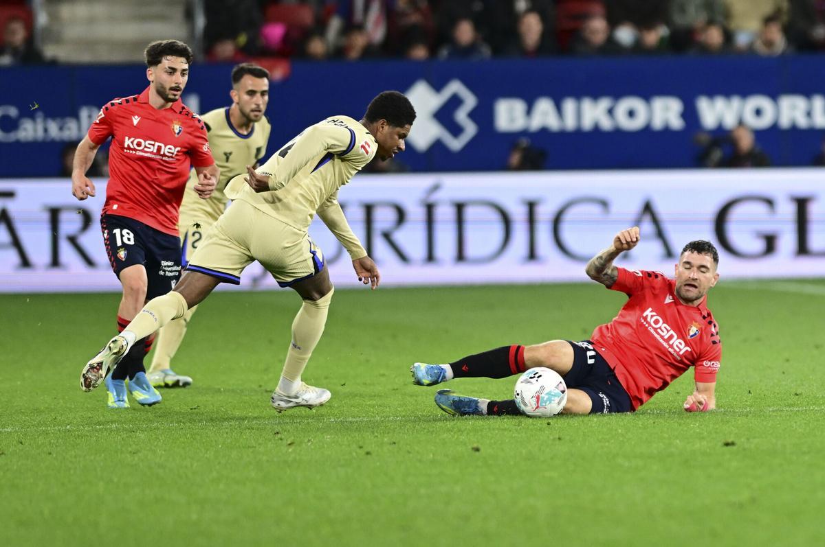 Rashford tuvo una buena actuación en Pamplona