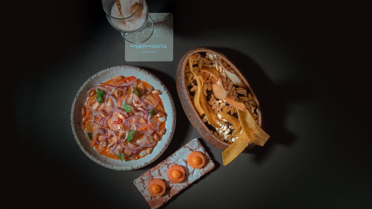 El chef Omar Malpartida crea una fusión de sabores entre Perú y España.