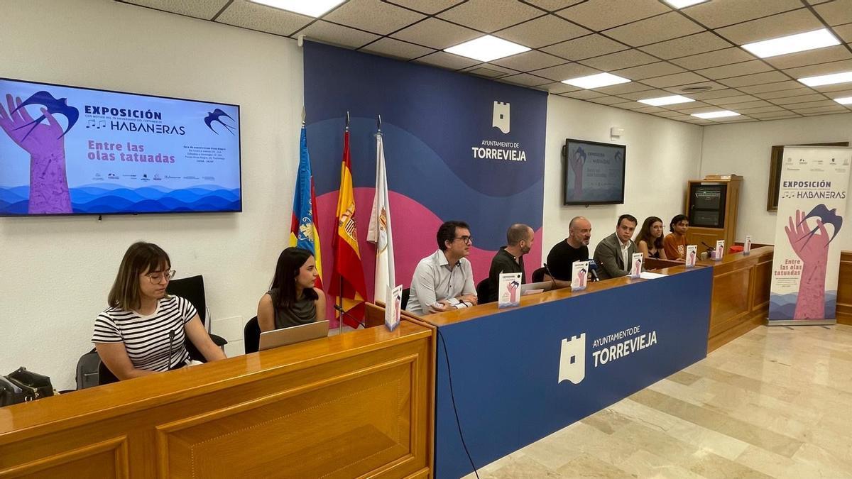 Otro instante de la presentación en Torrevieja