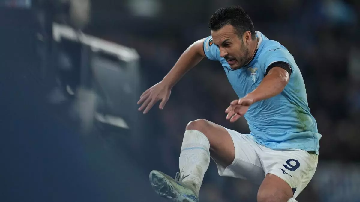 Otro r谷cord para Pedro en la Lazio