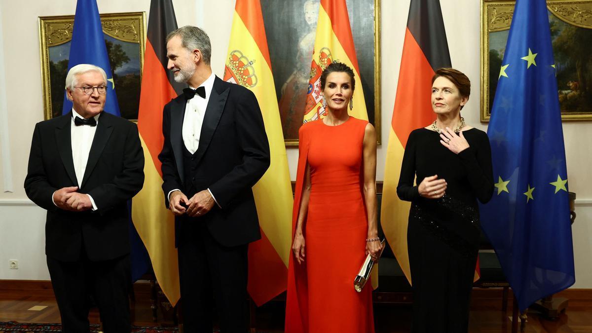 Cena de Estado de los Reyes en Alemania.