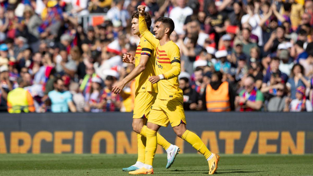 Ferran Torres firmó el gol de la victoria del FC Barcelona sobre el Atlético