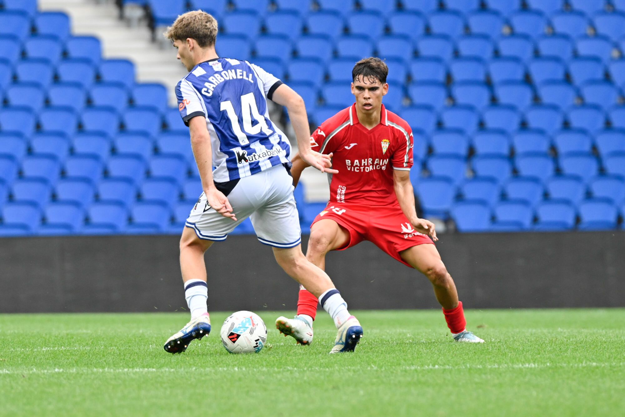 El partido Real Sociedad B-Córdoba CF, en imágenes
