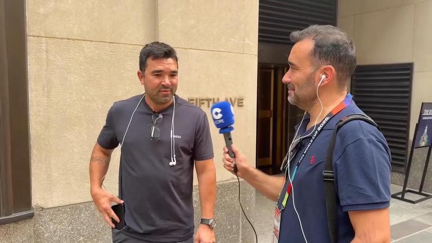 Deco: "Difícil escoger entre Messi o los del Barça"