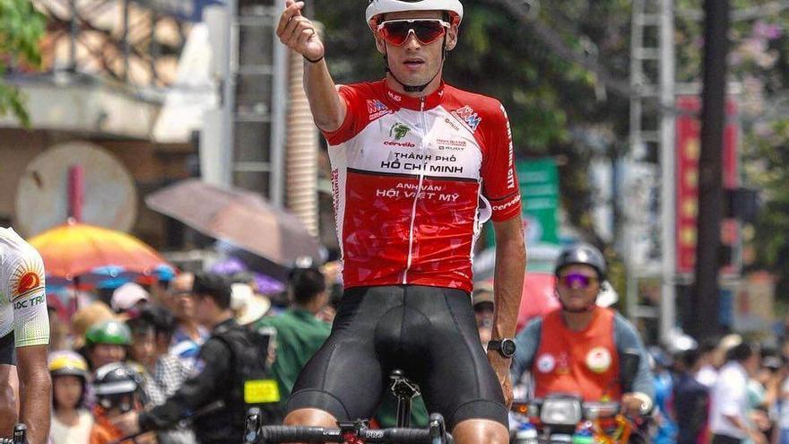 El zamorano Javier Sardá sigue sexto en la general de la Vuelta a Vietman