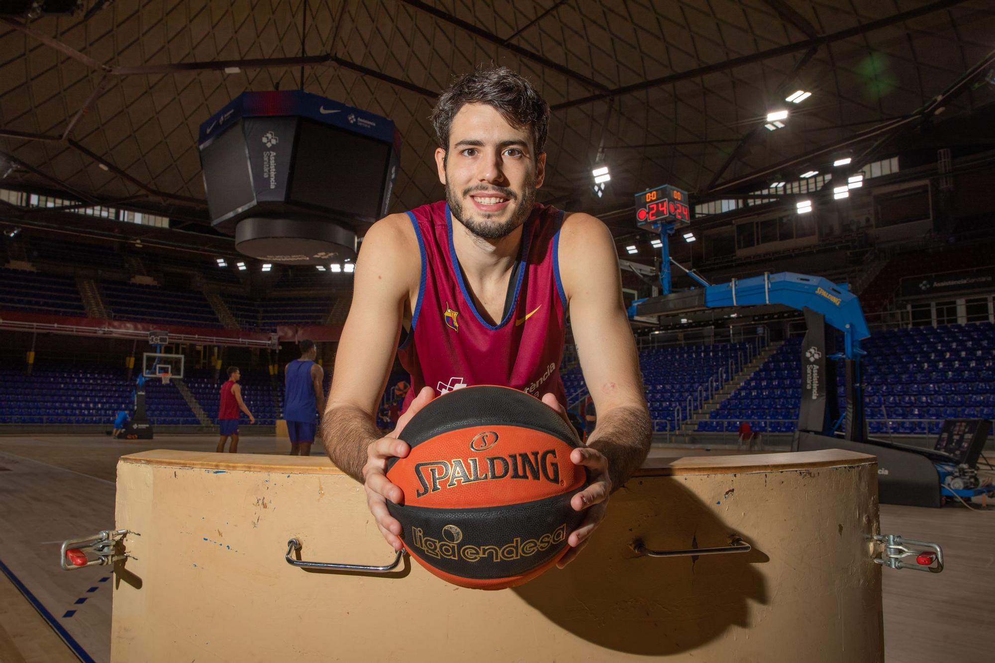 BARCELONA 28/09/2022 Deportes. Entrevista con Alex Abrines, alero del FC Barcelona en el PAlau Blaugrana. FOTO de ZOWY VOETEN