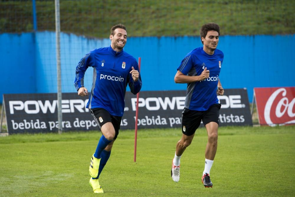 Entrenamiento del Real Oviedo