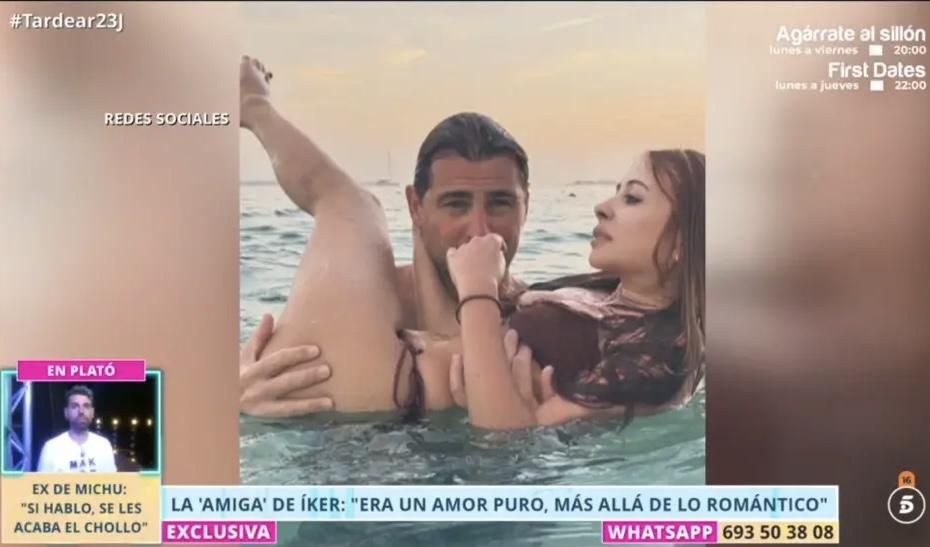 Iker Casillas junto a Juliana Pantoja en Colombia