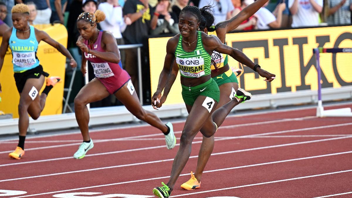 Tobi Amusan, primero récord mundial y después oro