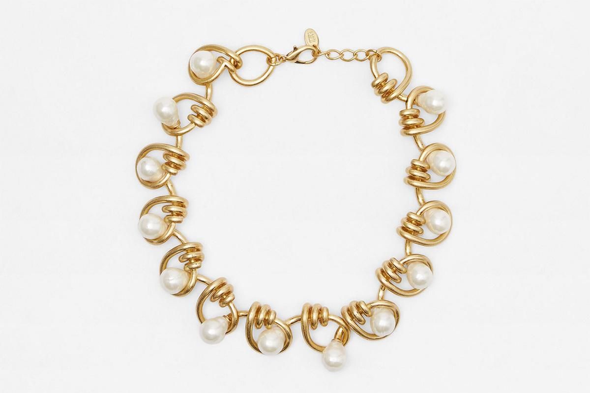 Collar de perlas de Zara