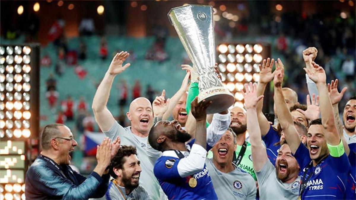 El Chelsea arrolla al Arsenal para coronarse campeón de la Europa League