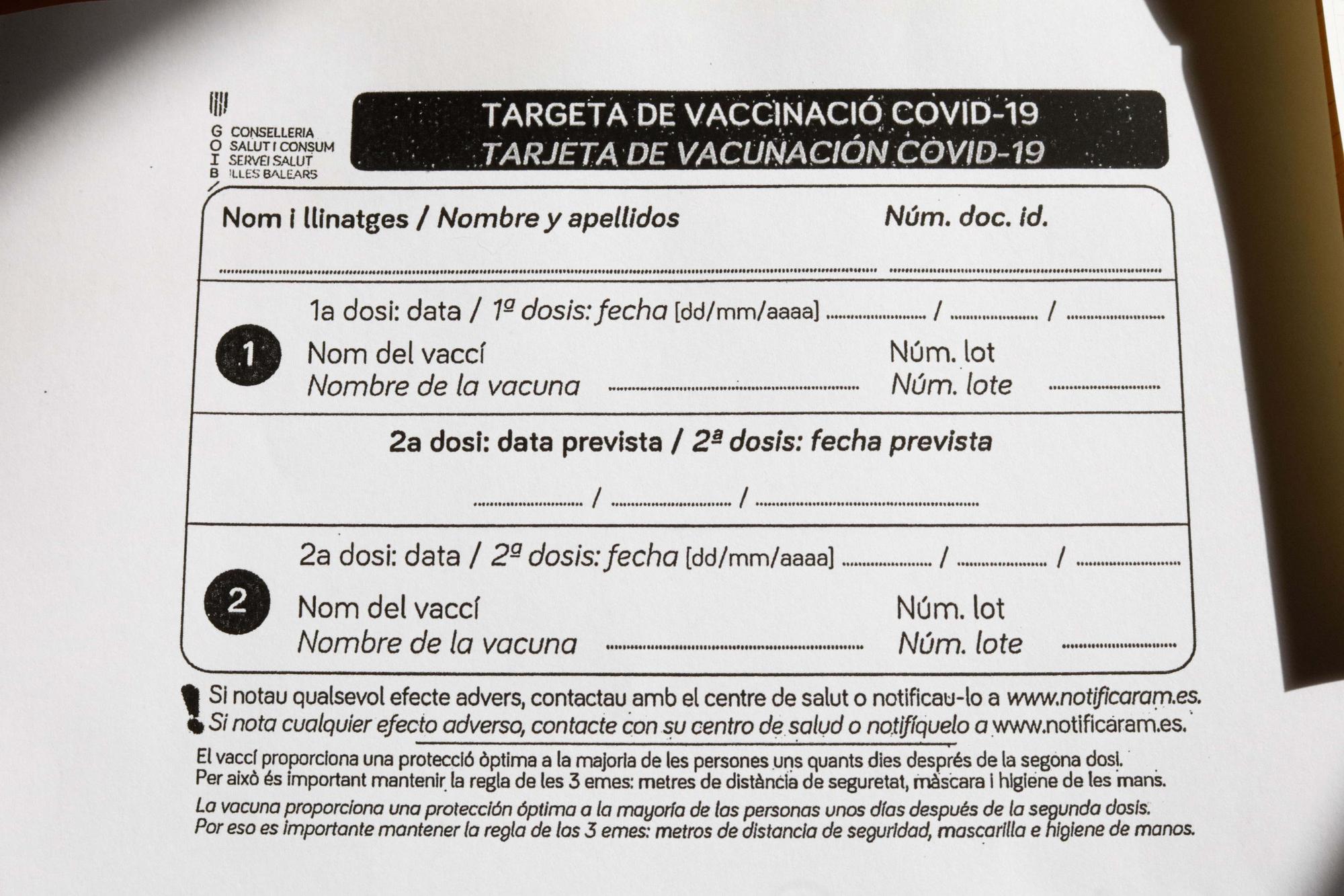 La calculada vida de una vacuna en Ibiza