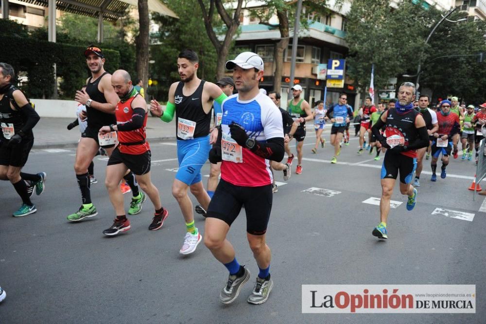 Murcia Maratón. Salida