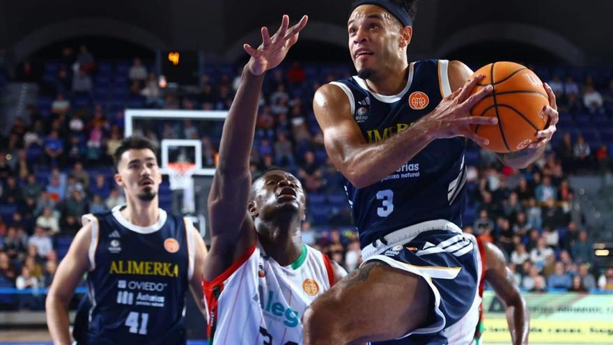 Marques Townes se crece y el Alimerka Oviedo Baloncesto se dispara