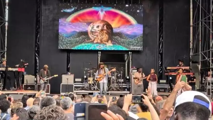 El hijo de Bob Marley pone a bailar a la Quintana