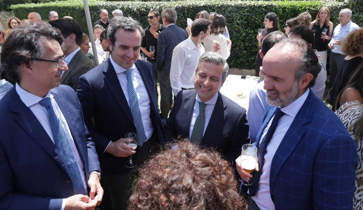La calurosa despedida a Germán Serrano, el eterno juez decano de Vigo
