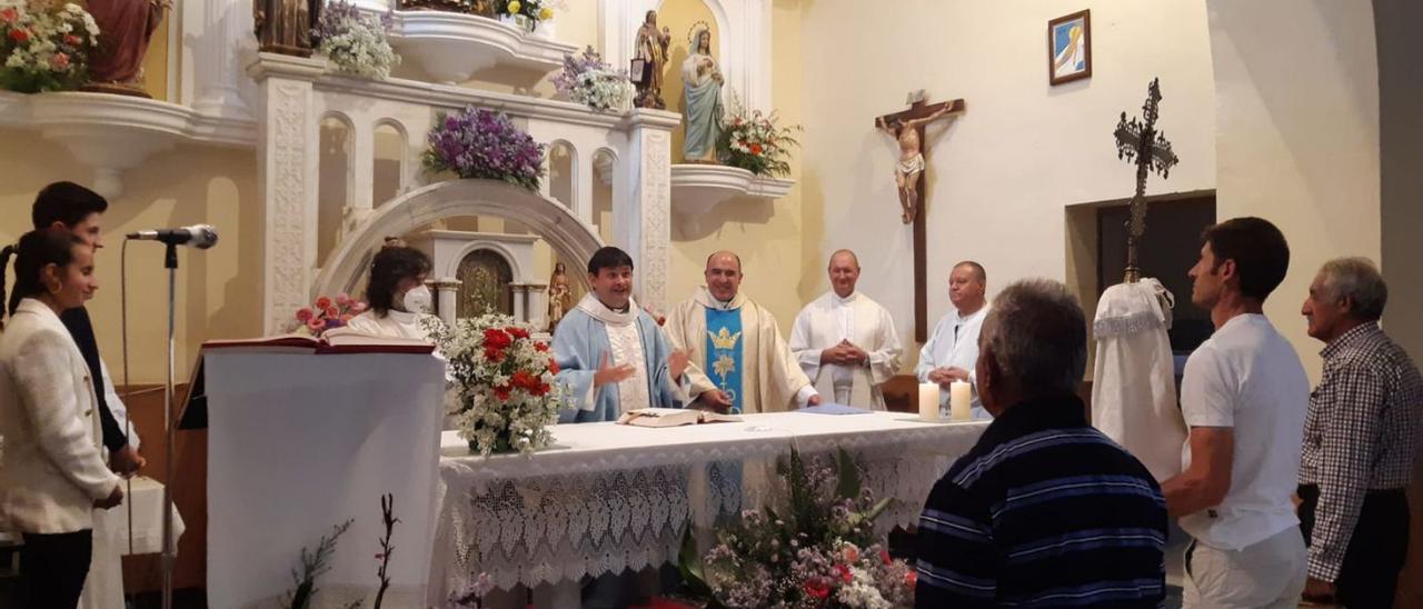 Toma de posesion en Valer de Aliste de los misioneros franciscanos murcianos. | Ch. S.