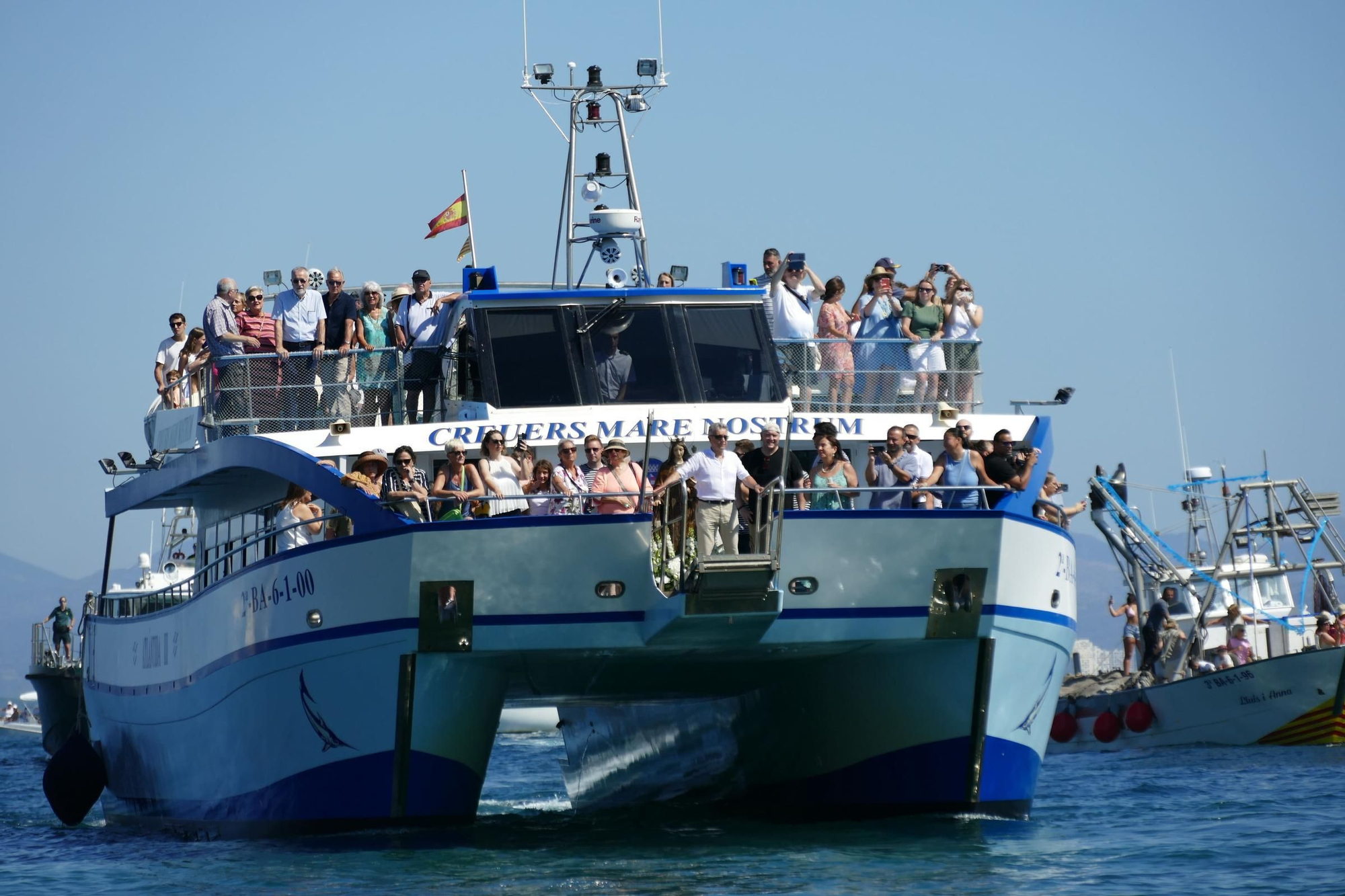 L'Escala commemora la Festa del Carme amb un sentit homenatge a les persones grans i a les seves arrels marineres