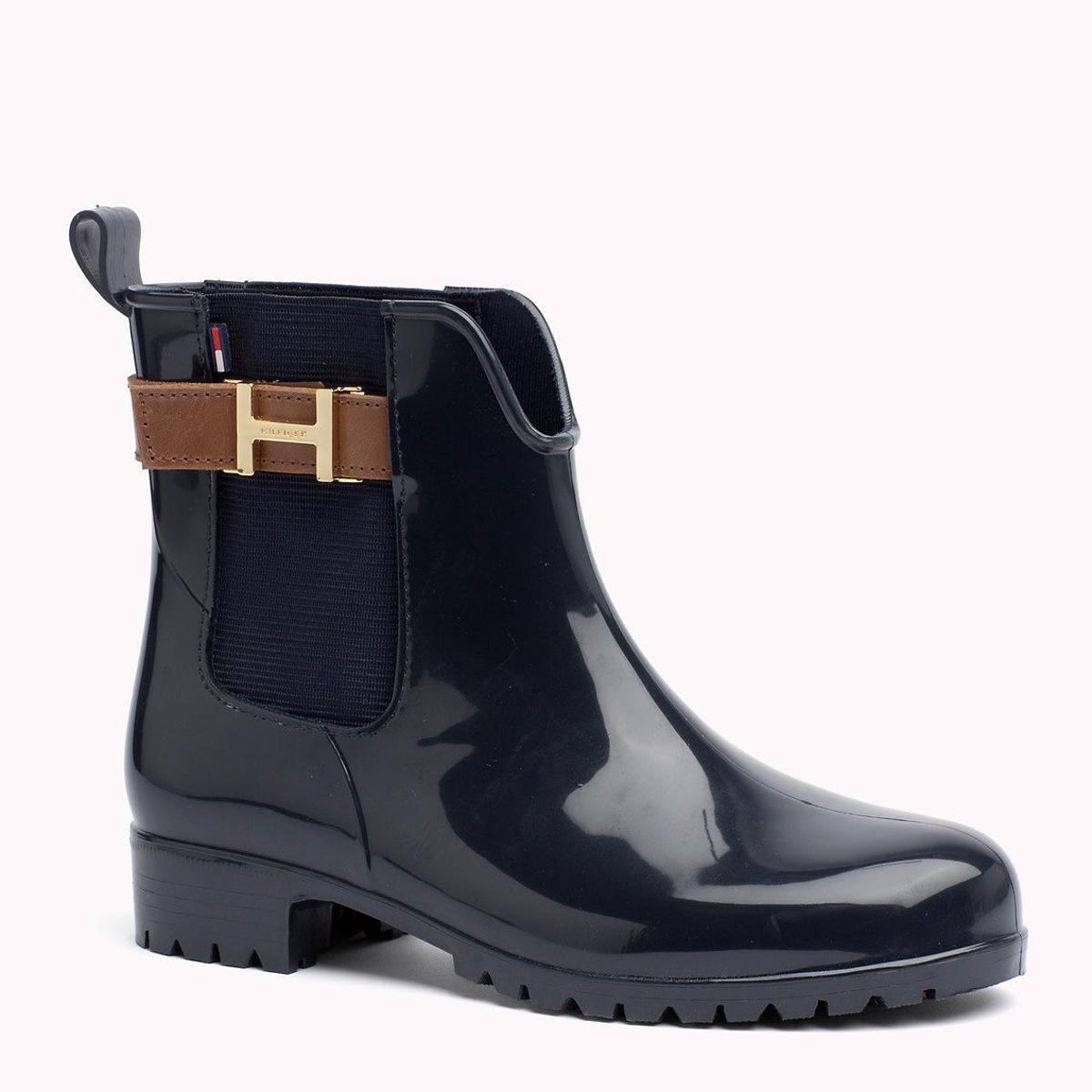 Botas de agua de caña baja Tommy Hilfiger