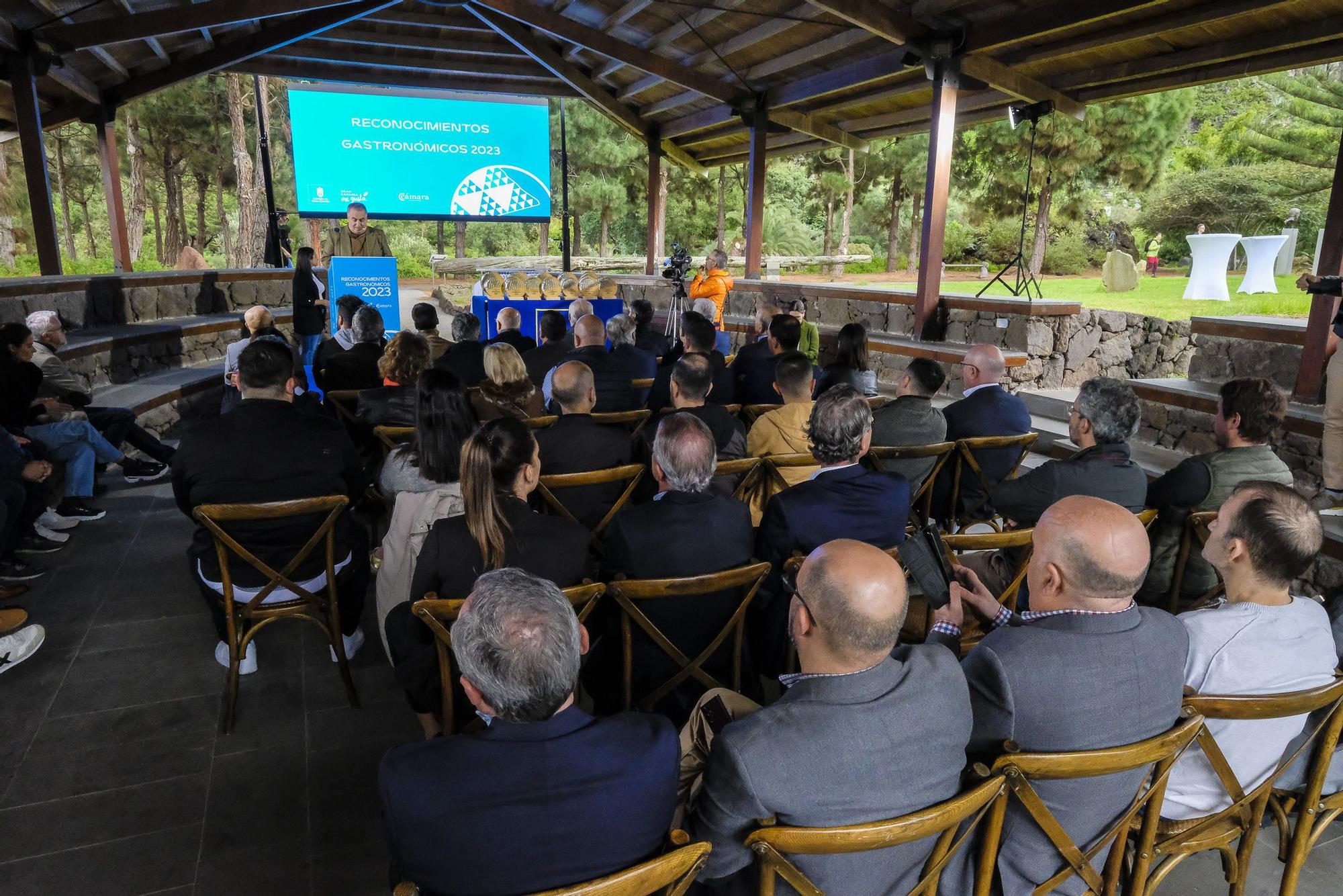 El Cabildo de Gran Canaria homenajea a los galardonados con las Guías Michelin y Repsol 2023