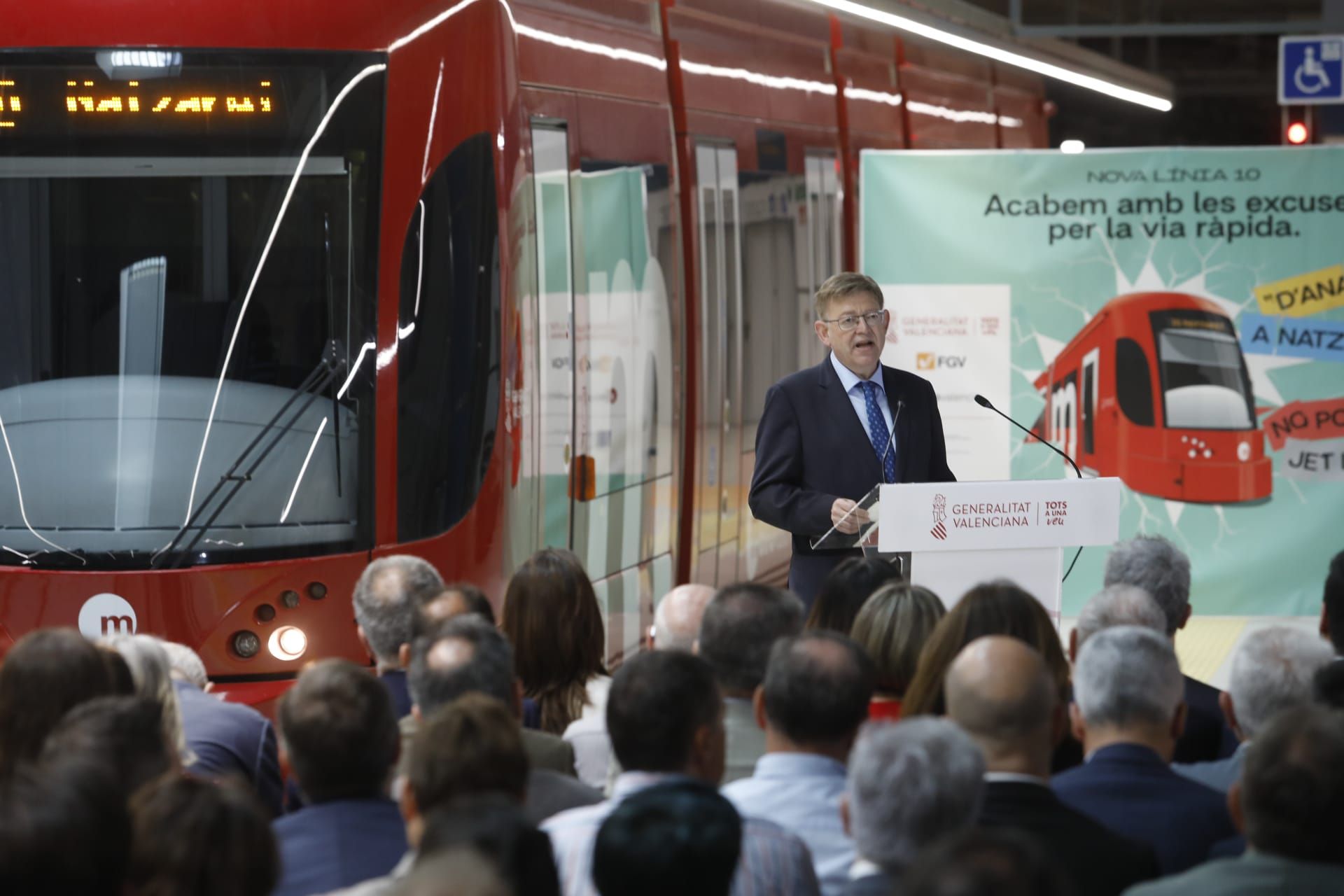 L10, la nueva línea de metro entre el centro y Natzaret, entra en funcionamiento