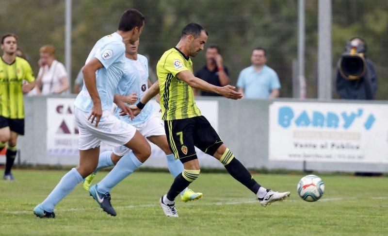 Partido amistoso entre el Real Zaragoza y el C.D. Brea