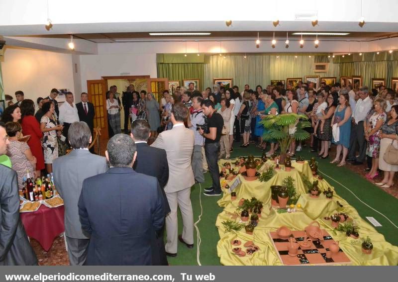 GALERIA DE FOTOS- L'Alcora arropa a Pere Gallén en su nueva exposición en la Caixa Rural