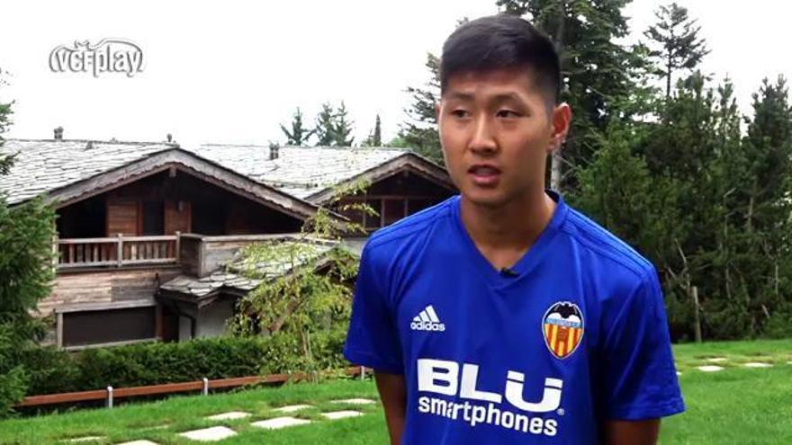 Entrevista a Kangin Lee tras su renovación con el Valencia CF