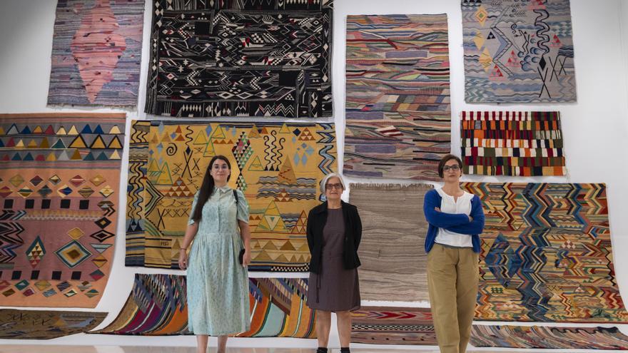 El IVAM expone el arte textil de Teresa Lanceta