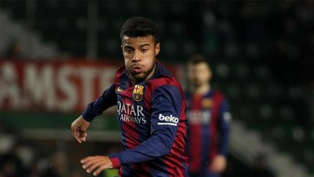 Rafinha, durante un partido esta temporada