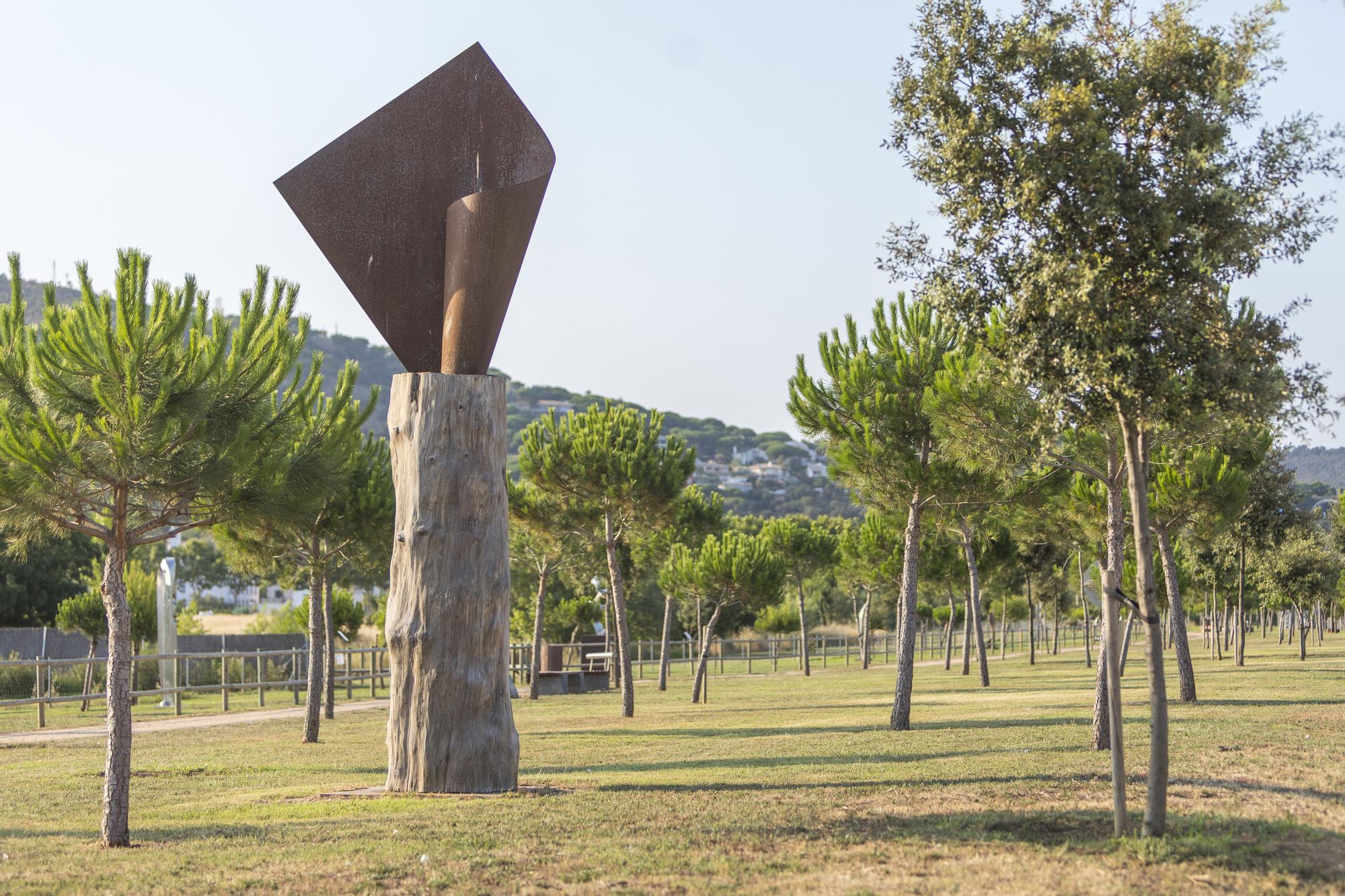 Un espai de 15.000 metres quadrats de natura i art a cel obert