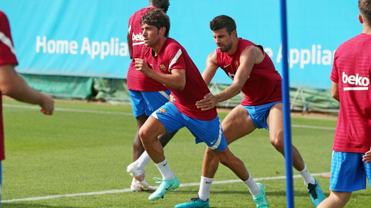 Así fue el primer día de entrenamiento del Barça 2021/2022