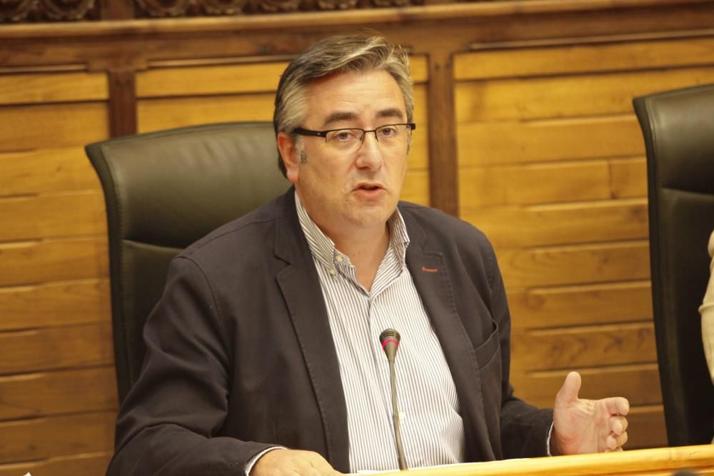 Pleno municipal en Gijón