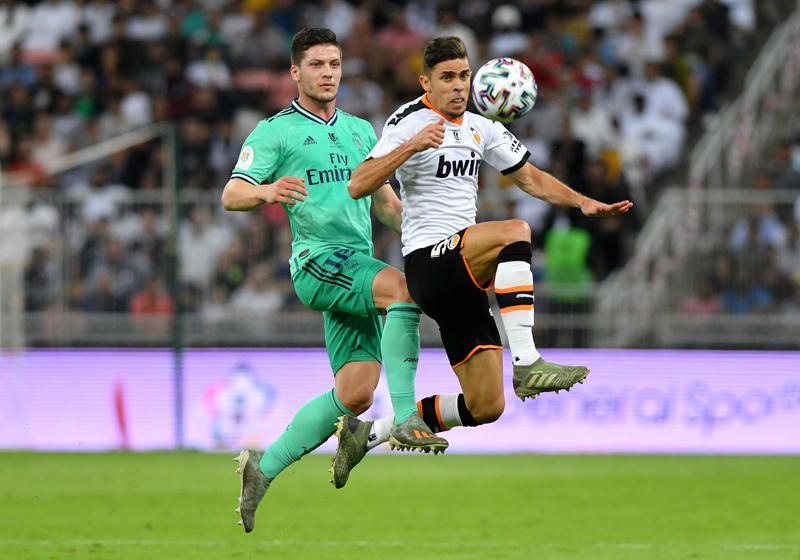 Supercopa: Valencia CF-Real Madrid