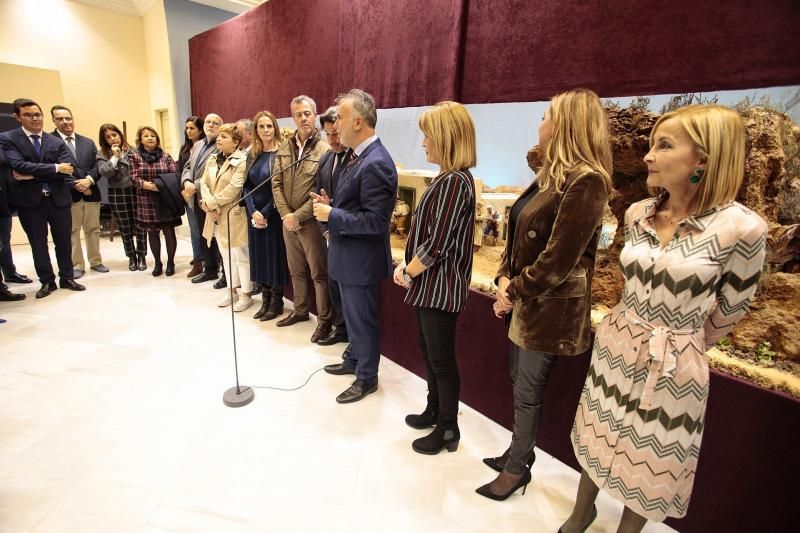 Inauguración del Belén del Parlamento de Canarias