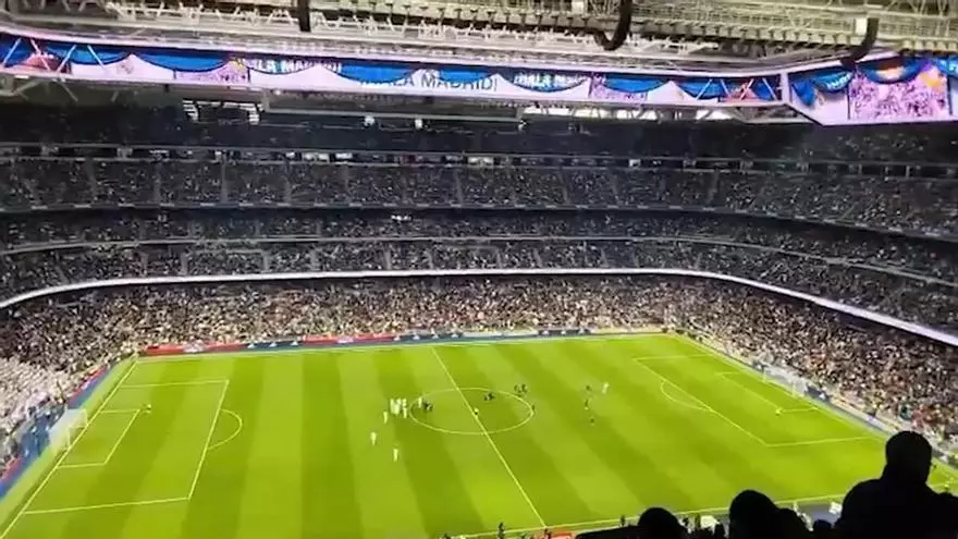 ¡Final del himno marcado por pitidos y gritos de dimisión para Florentino!