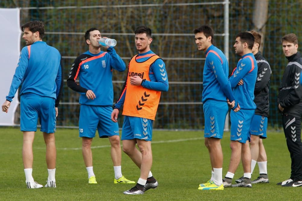 Entrenamiento del Real Oviedo