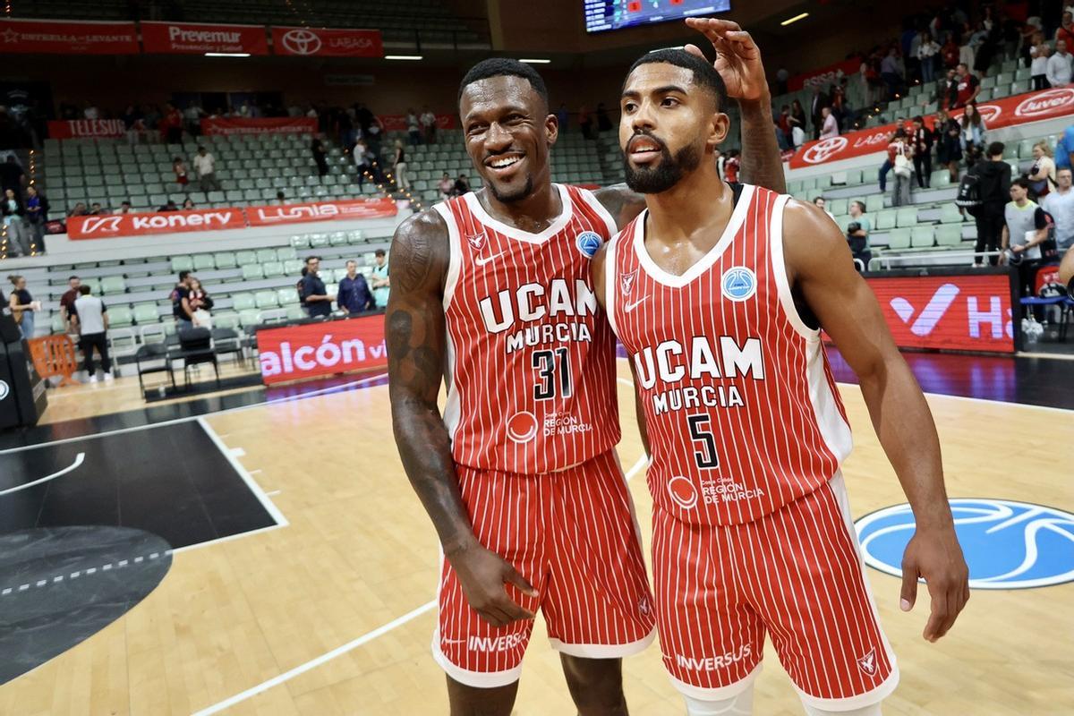 Las imágenes del UCAM Murcia - Rilski Sportist