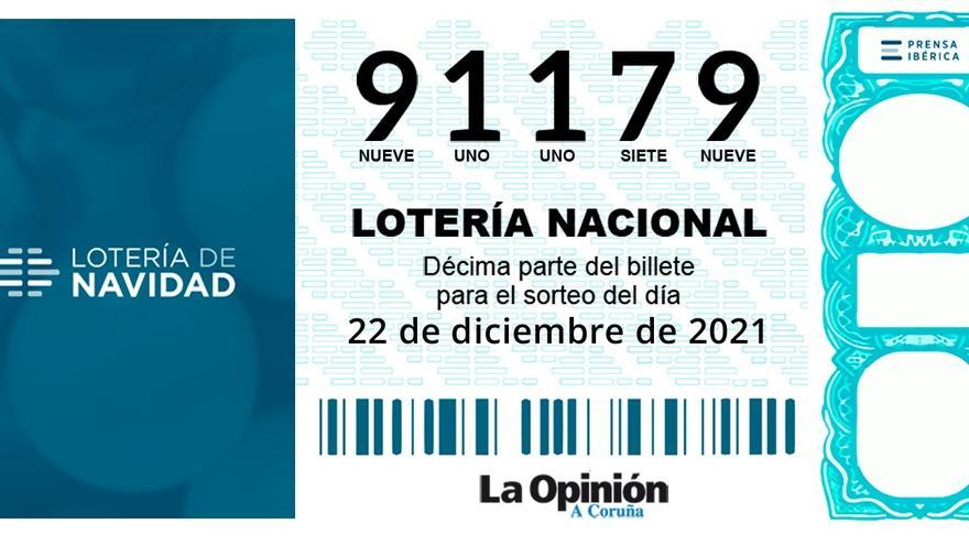 El 91179, cuarto premio, un pellizco en A Coruña