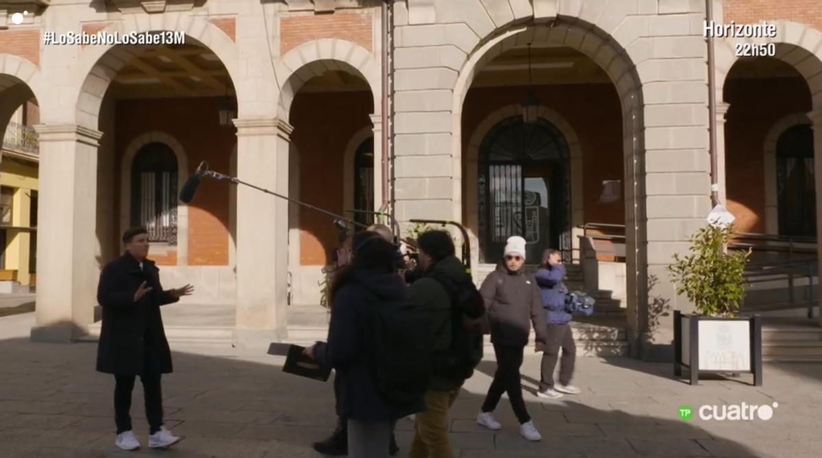 Programa 'Lo sabe, no lo sabe' de Cuatro grabado en Zamora